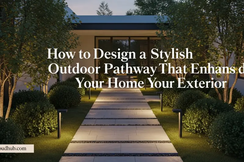 How to Design a Stylish Outdoor Pathway That Enhances Your Home’s Exterior