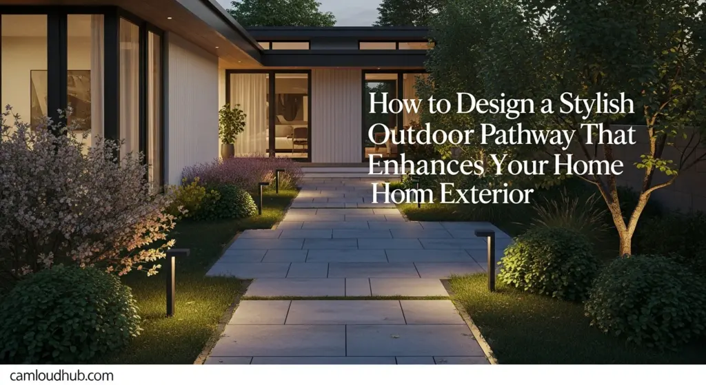 How to Design a Stylish Outdoor Pathway That Enhances Your Home’s Exterior