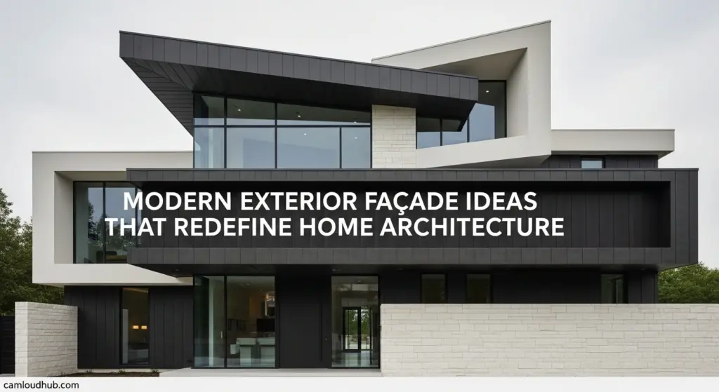 Modern Exterior Facade Ideas That Redefine Home Architecture