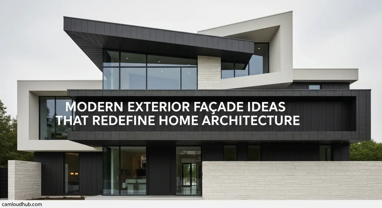 Modern Exterior Facade Ideas That Redefine Home Architecture