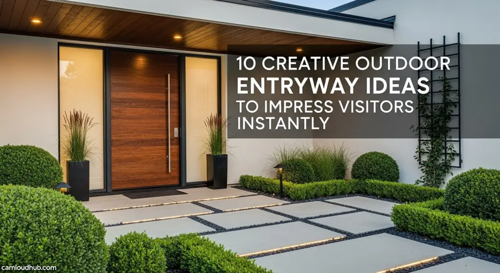 10 Creative Outdoor Entryway Ideas to Impress Visitors Instantly