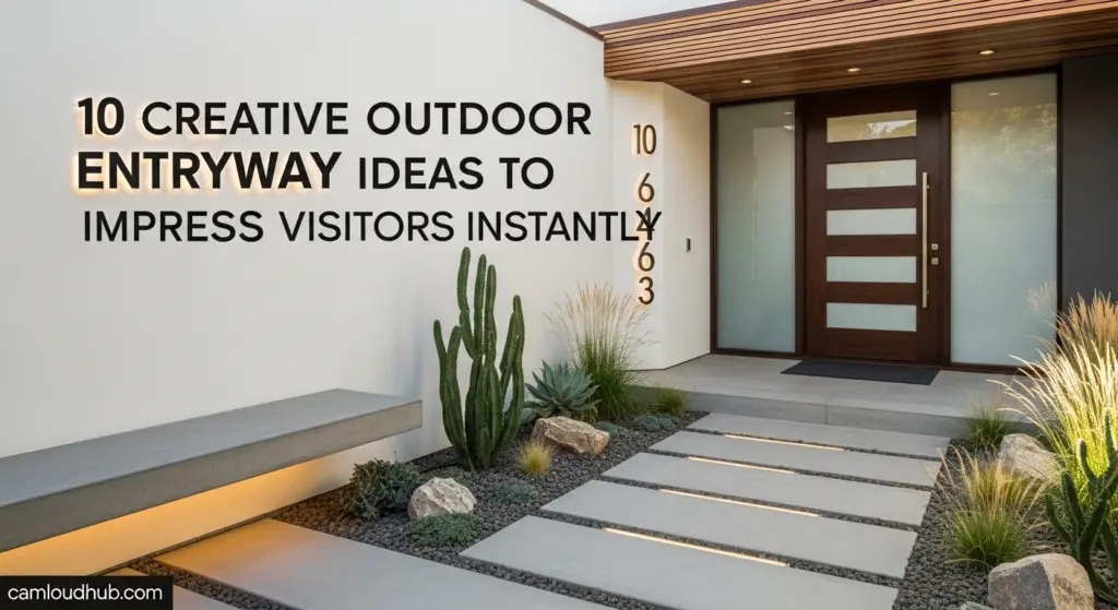 10 Creative Outdoor Entryway Ideas to Impress Visitors Instantly