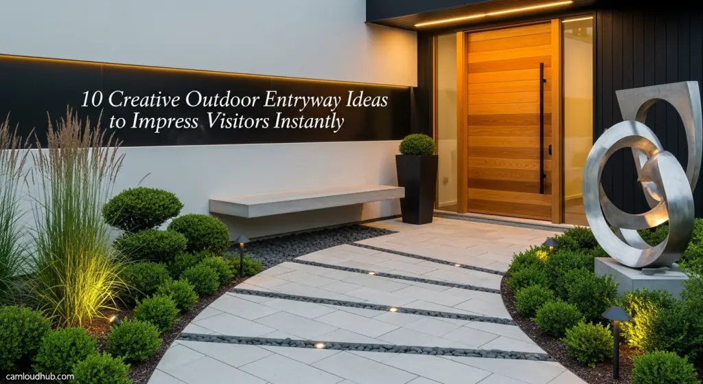 10 Creative Outdoor Entryway Ideas to Impress Visitors Instantly