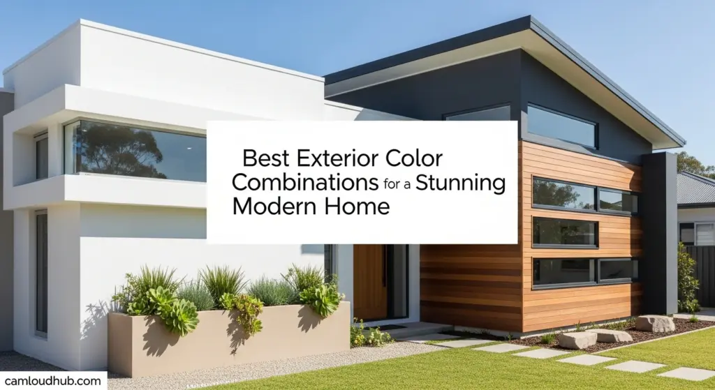 Best Exterior Color Combinations for a Stunning Modern Home