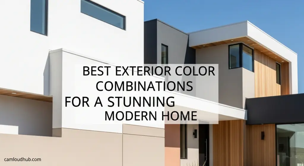 Best Exterior Color Combinations for a Stunning Modern Home