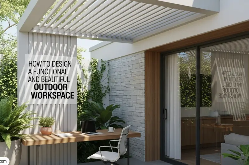 Outdoor Workspace 2025: How to Design a Functional and Beautiful