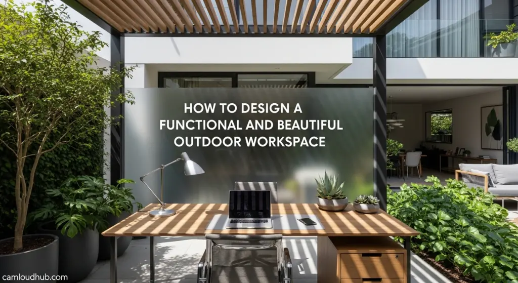 Outdoor Workspace: How to Design a Functional and Beautiful 