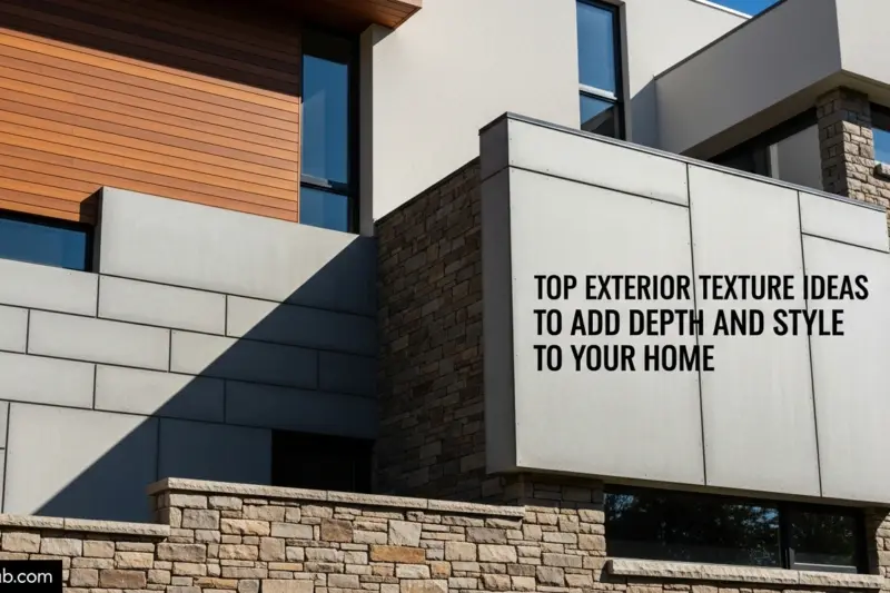 Top Exterior Texture Ideas to Add Depth and Style to Your Home