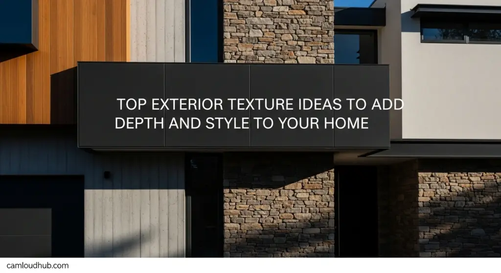 Top Exterior Texture Ideas to Add Depth and Style to Your Home 6 Top Exterior Texture Ideas to Add Depth and Style to Your Home