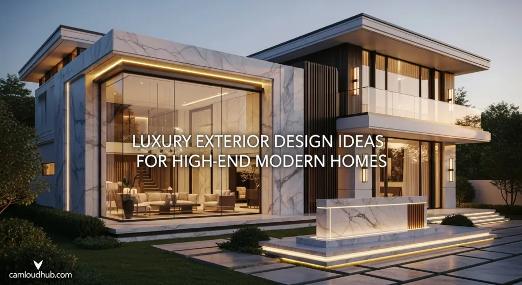 Luxury Exterior Design Ideas for High-End Modern Homes