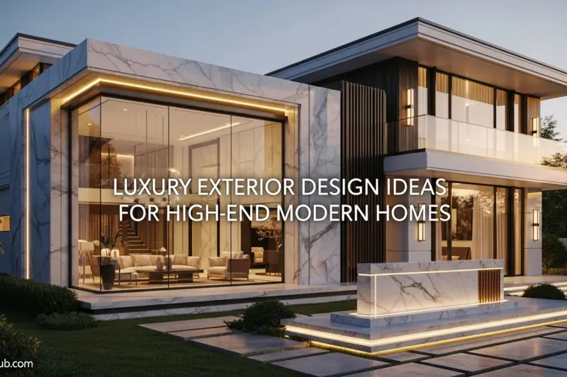 Luxury Exterior Design Ideas for High-End Modern Homes