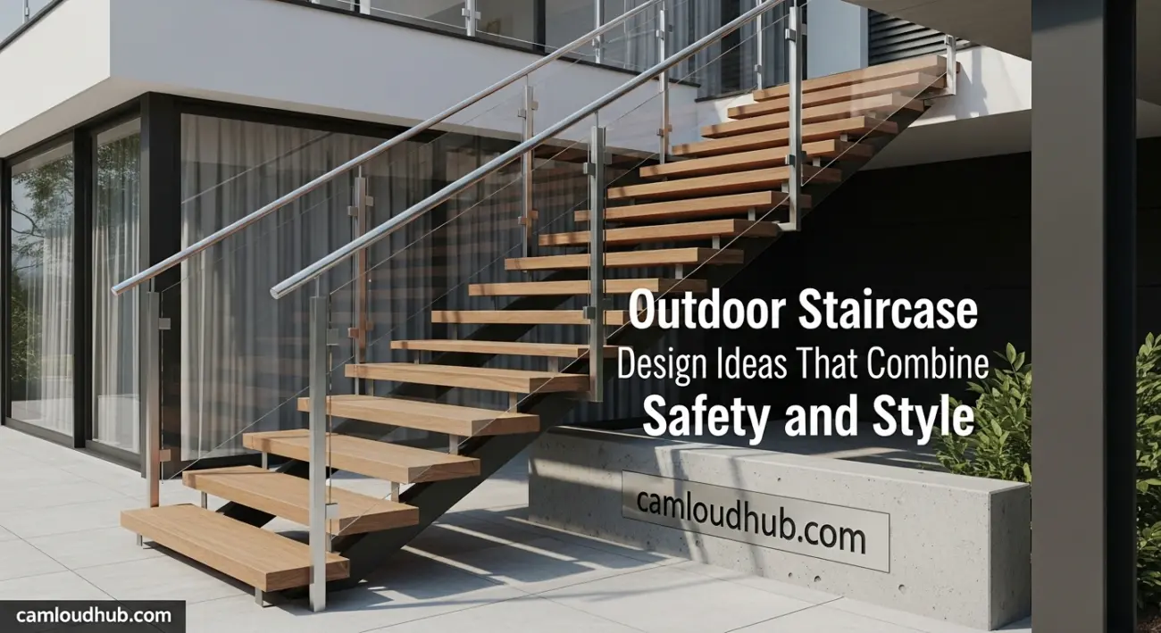 Outdoor Staircase Design Ideas That Combine Safety and Style