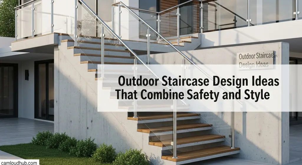 Outdoor Staircase Design Ideas That Combine Safety and Style