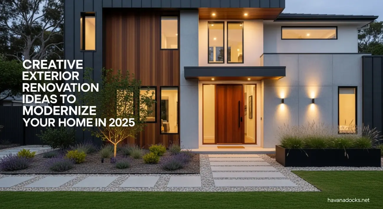 Creative Exterior Renovation Ideas to Modernize Your Home in 2025