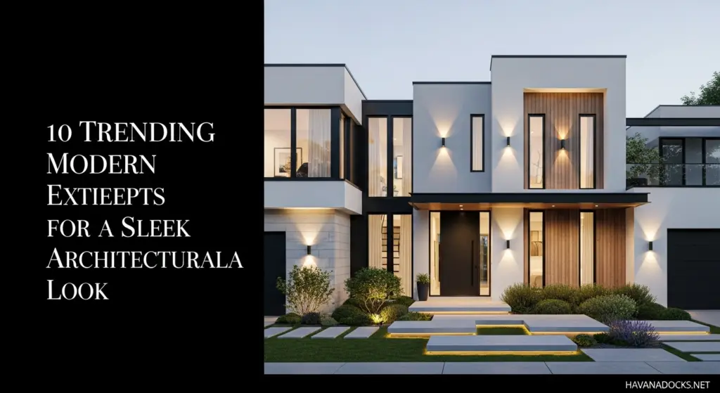 10 Trending Modern Exterior Concepts for a Sleek Architectural Look