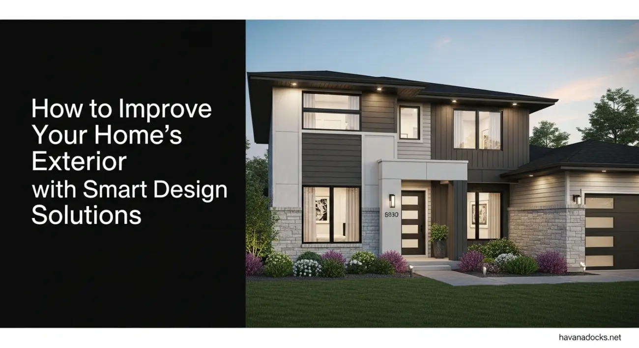 How to Improve Your Home’s with Smart Exterior Design Solutions