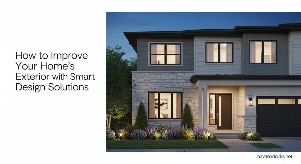 How to Improve Your Home’s with Smart Exterior Design Solutions