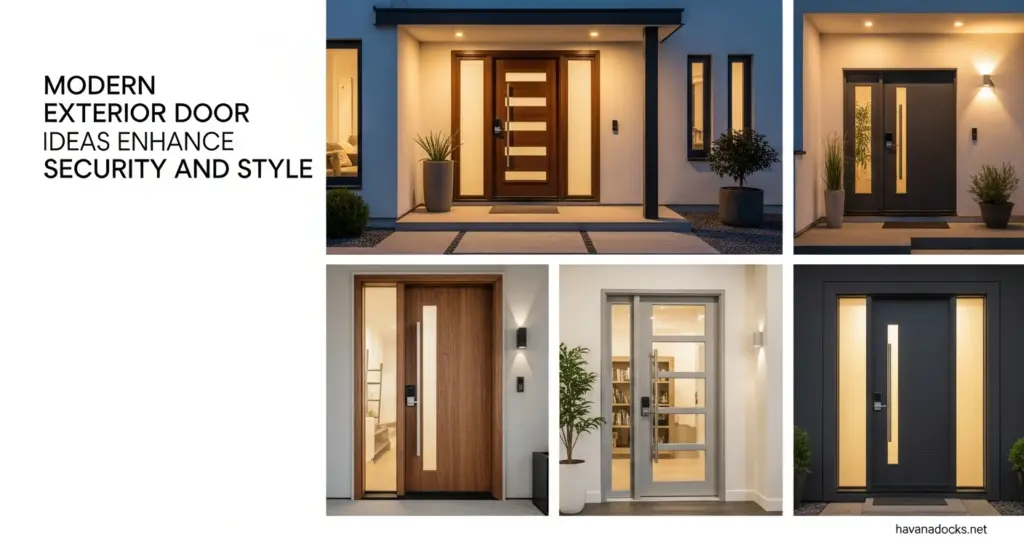 Modern Exterior Door Ideas That Enhance Security and Style 7 Modern Exterior Door Ideas That Enhance Security and Style