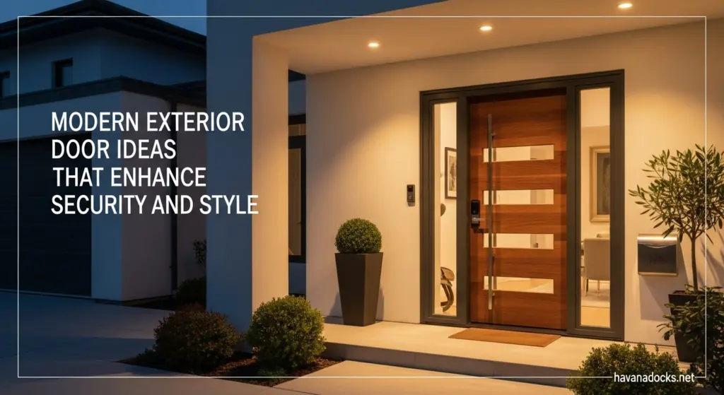 Modern Exterior Door Ideas That Enhance Security and Style 6 Modern Exterior Door Ideas That Enhance Security and Style