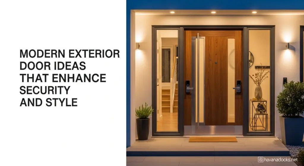 Modern Exterior Door Ideas That Enhance Security and Style
