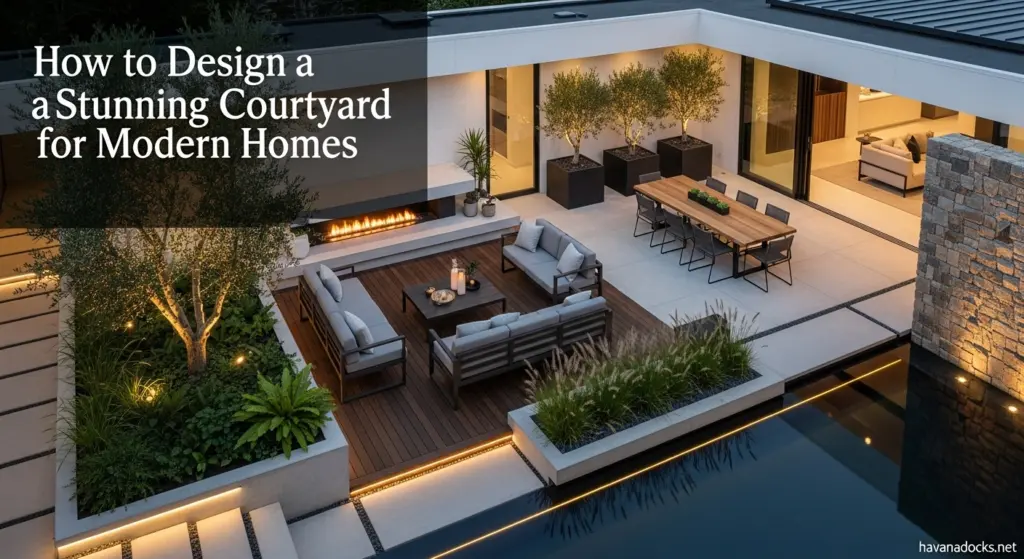 How to Design a Stunning Courtyard for Modern Homes