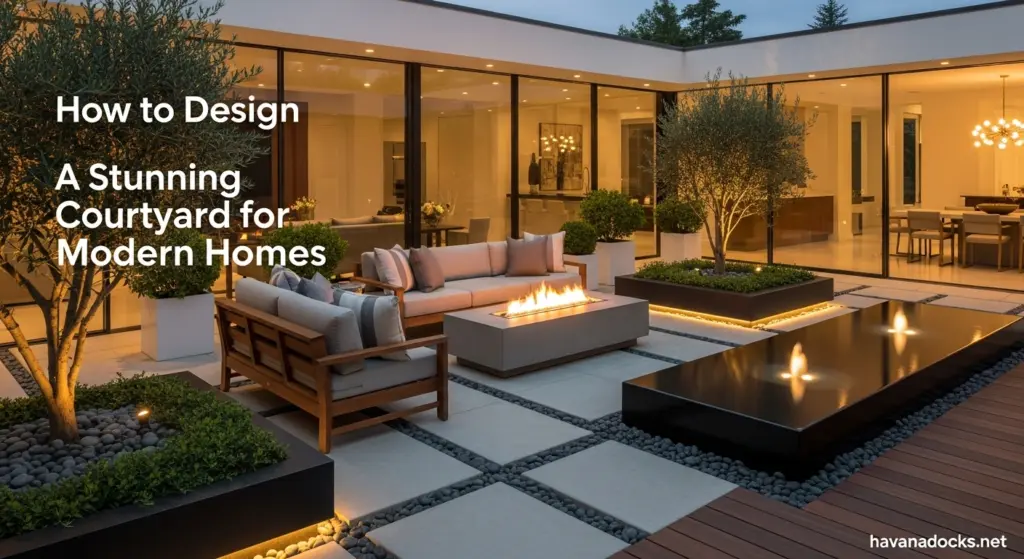 How to Design a Stunning Courtyard for Modern Homes
