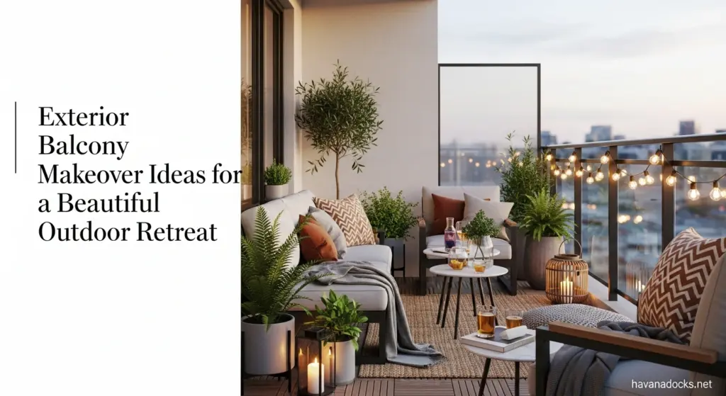 Exterior Balcony Makeover Ideas for a Beautiful Outdoor Retreat