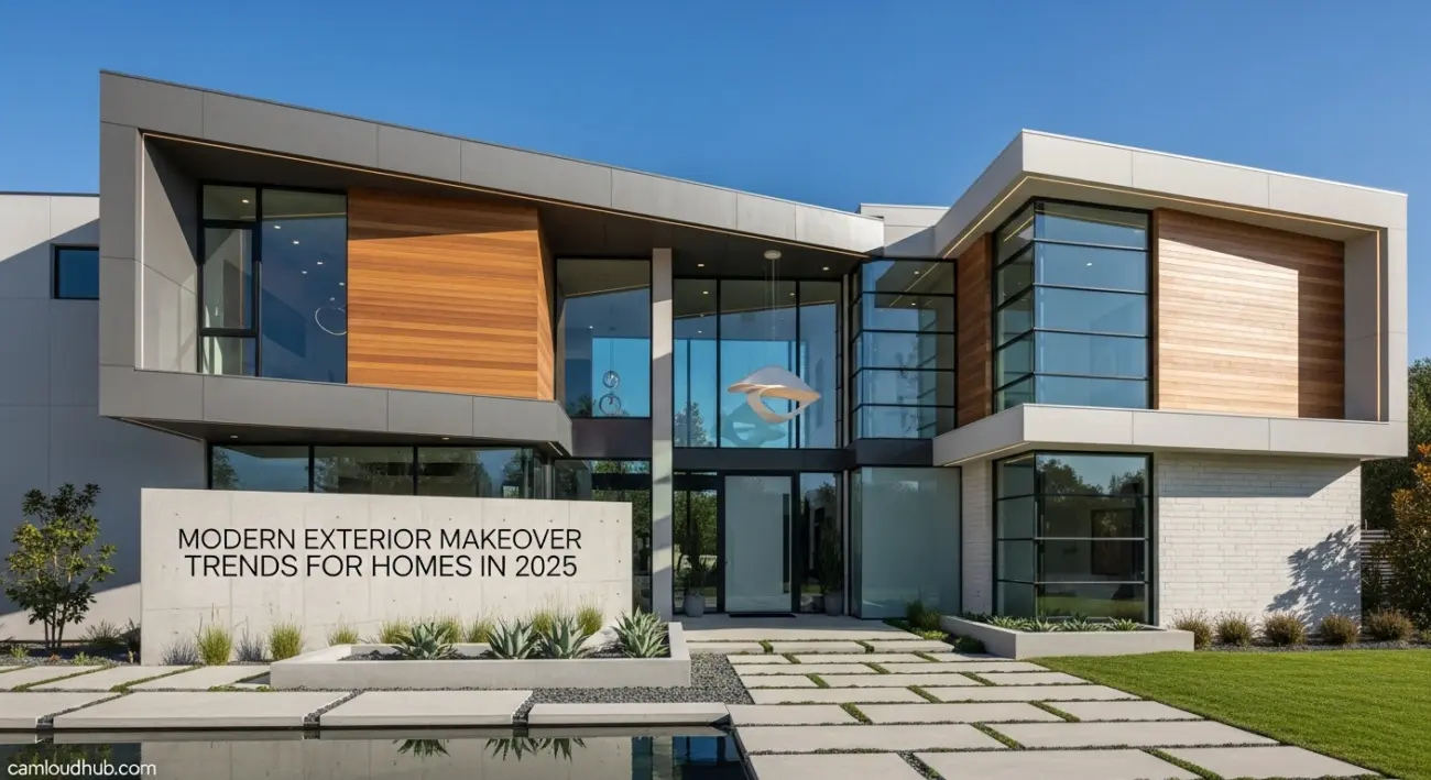 Modern Exterior Makeover Trends for Homes in 2025
