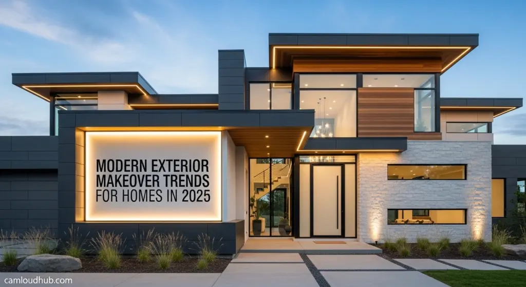 Modern Exterior Makeover Trends for Homes in 2025