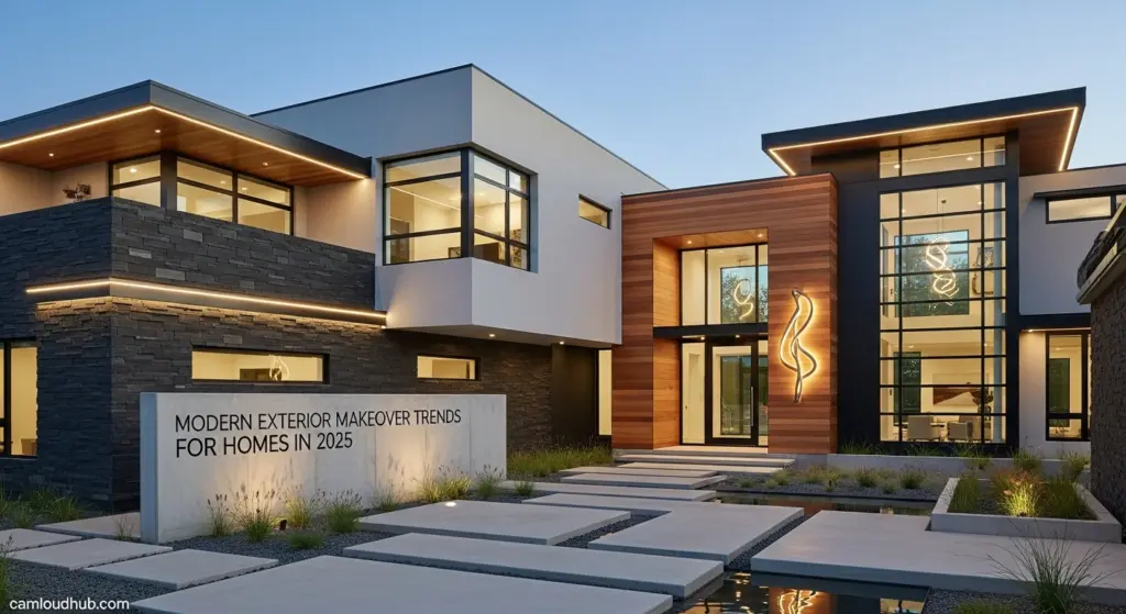 Modern Exterior Makeover Trends for Homes in 2025