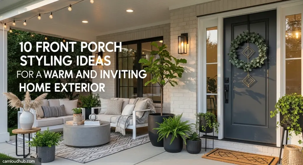 10 Front Porch Styling Ideas for a Warm and Inviting Home Exterior