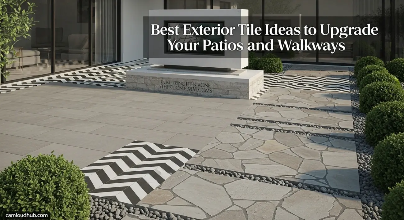 Best Exterior Tile Ideas to Upgrade Your Patios and Walkways