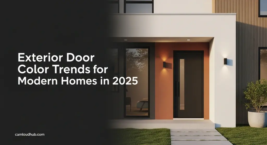 Exterior Door Color Trends for Modern Homes in 2025