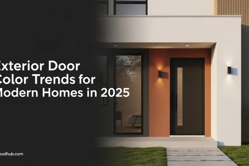 Exterior Door Color Trends for Modern Homes in 2025
