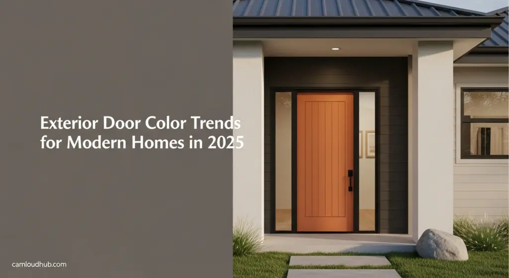 Exterior Door Color Trends for Modern Homes in 2025