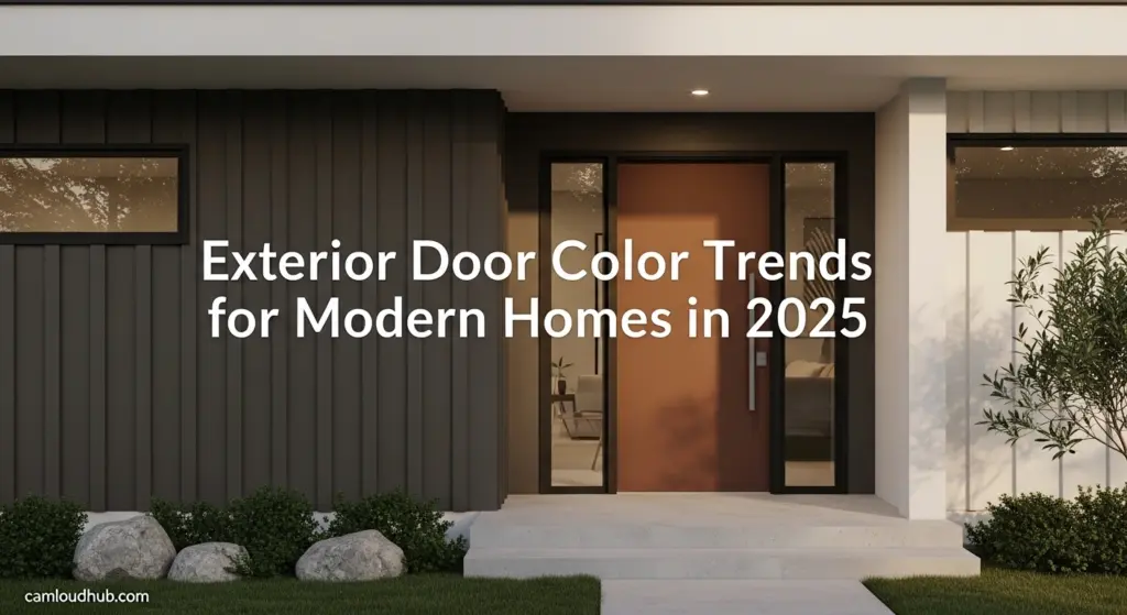Exterior Door Color Trends for Modern Homes in 2025