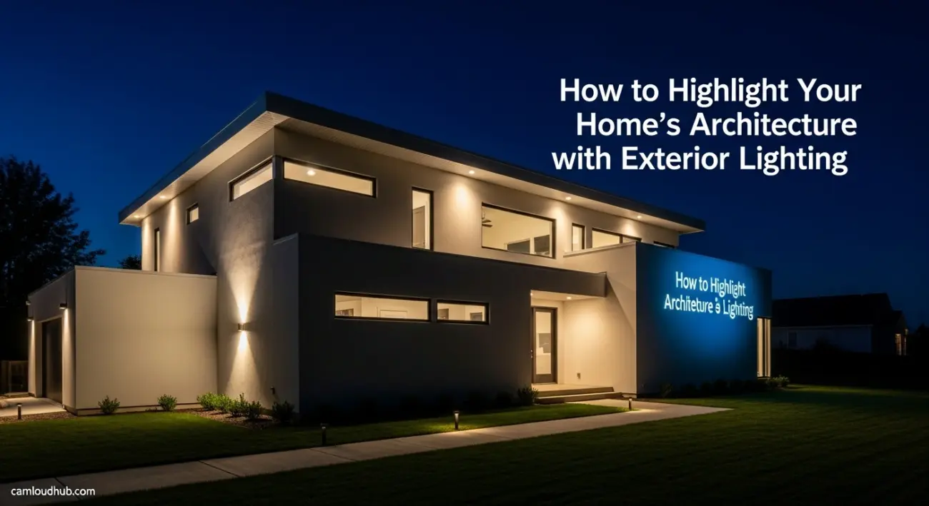 How to Highlight Your Home’s Architecture with Exterior Lighting