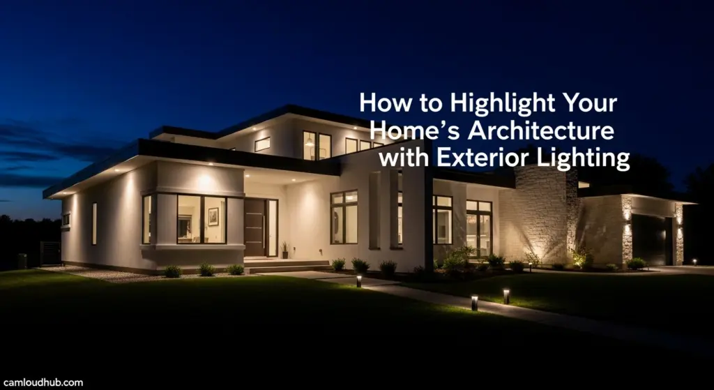 How to Highlight Your Home’s Architecture with Exterior Lighting