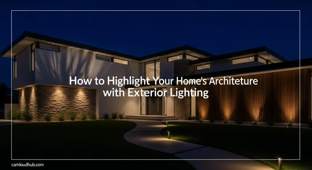 How to Highlight Your Home’s Architecture with Exterior Lighting