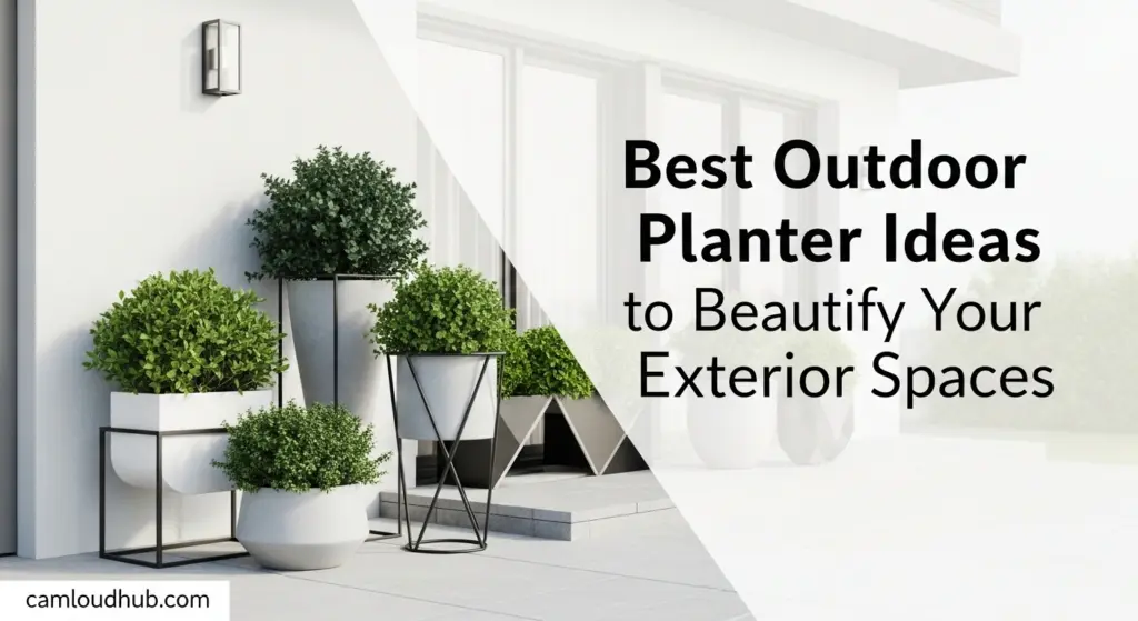 Best Outdoor Planter Ideas to Beautify Your Exterior Spaces