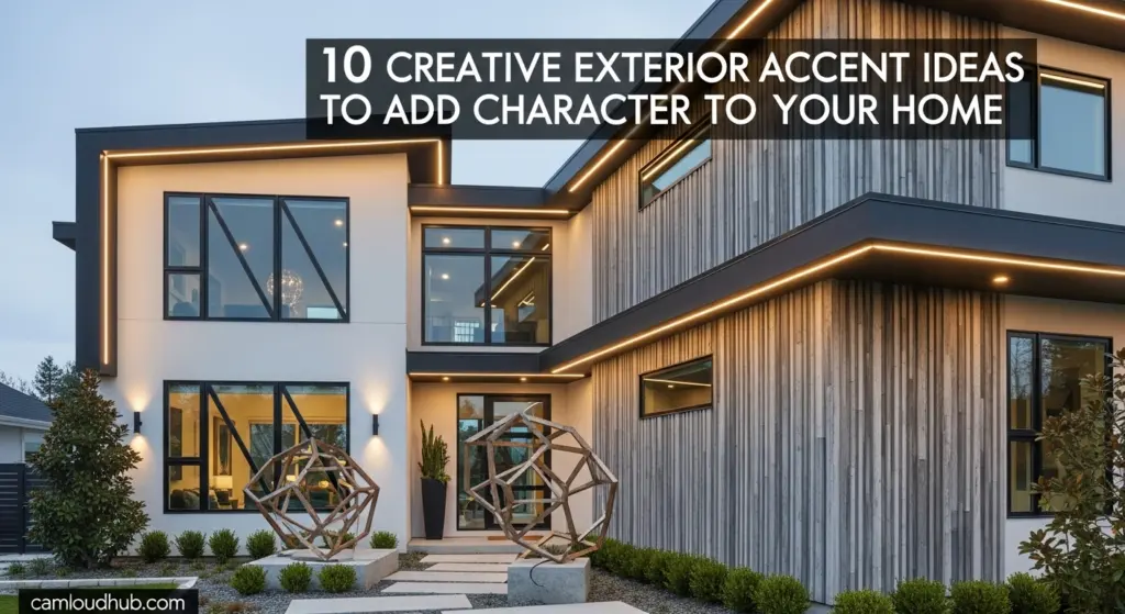 10 Creative Exterior Accent Ideas to Add Character to Your Home 6 10 Creative Exterior Accent Ideas to Add Character to Your Home