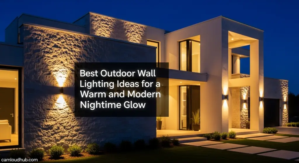 Best Outdoor Wall Lighting Ideas for a Warm and Modern Nighttime Glow