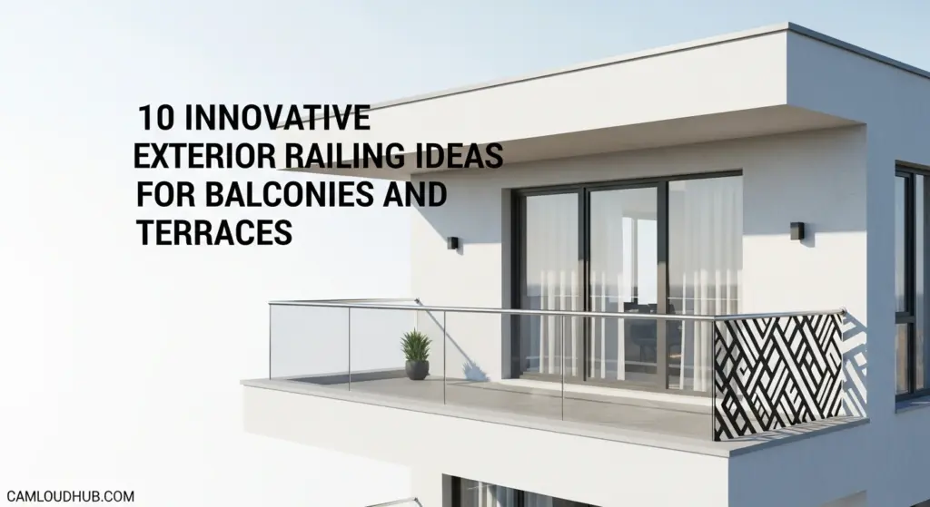 10 Innovative Exterior Railing Ideas for Balconies and Terraces