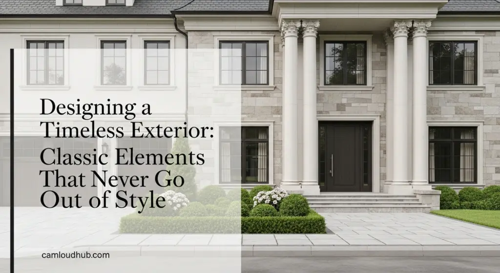 Designing a Timeless Exterior: Classic Elements That Never Go Out of Style
