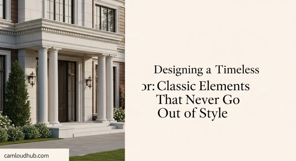 Designing a Timeless Exterior: Classic Elements That Never Go Out of Style