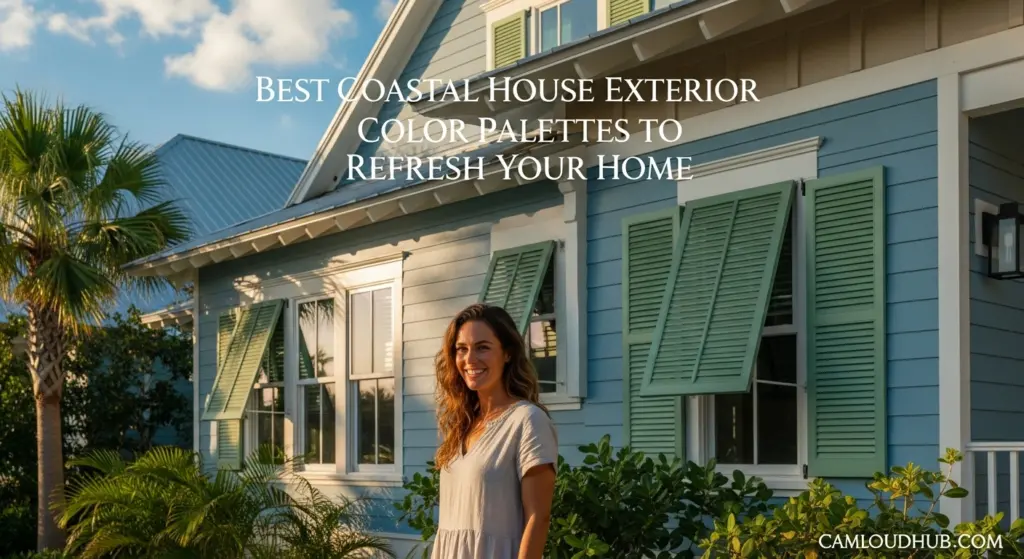 Coastal House Exterior Color Palettes