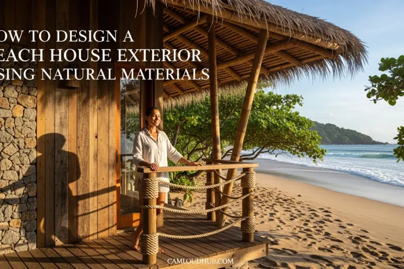 How to Design a Beach House Exterior Using Natural Materials 2025