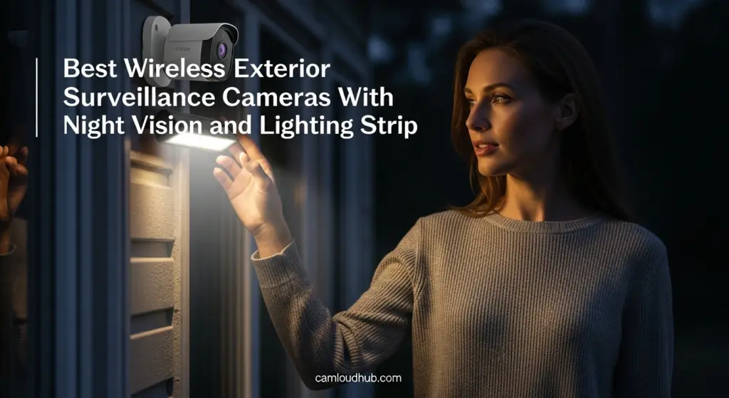 Best Wireless Exterior Surveillance Cameras With Night Vision and Lighting Strip 2025 6 Wireless Exterior Surveillance Cameras