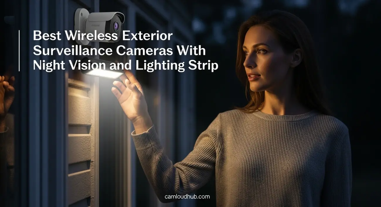 Wireless Exterior Surveillance Cameras