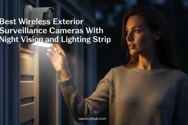 Best Wireless Exterior Surveillance Cameras With Night Vision and Lighting Strip 2025
